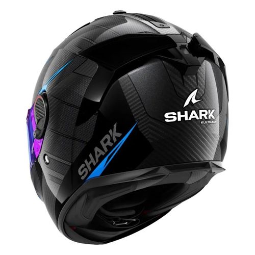 קסדה מלאה שארק ספרטן ג'י טי פרו קרבון/ כחול – SHARK SPARTAN GT PRO KULTRAM CARBON