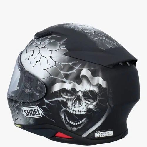 קסדה מלאה שואי אן אקס אר 2 שחור/ לבן – SHOEI NXR II GLEAM TC-5