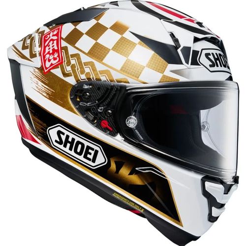 קסדה מלאה שואי אדום/ שחור/ לבן – SHOEI X-SPR PRO MARQUEZ MOTEGI 4 TC-1