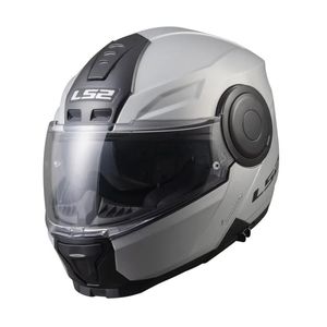 קסדה נפתחת אל אס 2 אפור מט – LS2 FF902 SCOPE MATT SILVER