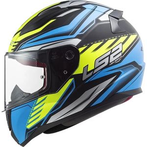 קסדה מלאה אל אס 2 רפיד צהוב/ כחול – LS2 FF353 RAPID RABBITS BLUE YELLOW