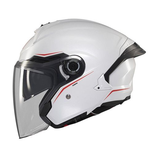 קסדה 3/4 אמ טי קוסמו לבן מבריק – MT COSMO SV SOLID WHITE GLOSS