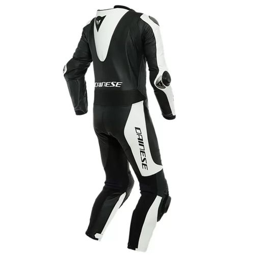 חליפת רכיבה עור חלק אחד דיינז שחור/ לבן – DAINESE LAGUNA SECA 5 LEATHER SUIT 1PCS