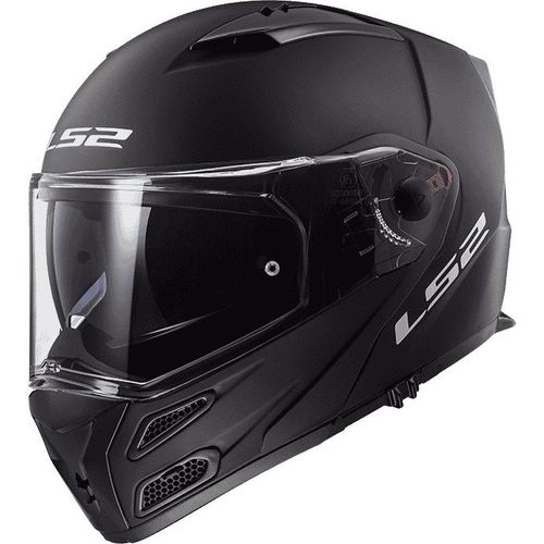 קסדה נפתחת אל אס 2 מטרו איבו שחור מט – LS2 FF324 METRO EVO MATT BLACK
