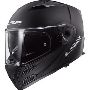 קסדה נפתחת אל אס 2 מטרו איבו שחור מט – LS2 FF324 METRO EVO MATT BLACK