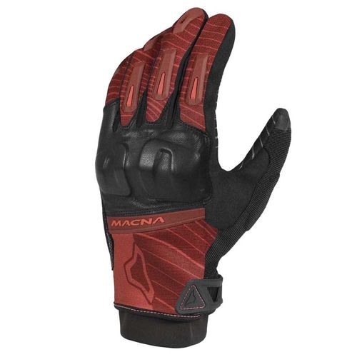 כפפות רכיבה קיץ מקנה שחור/ בורדו – MACNA GLOVE ATTILA RTX