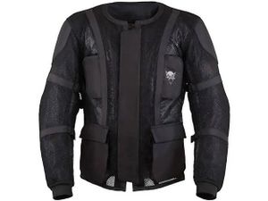 מעיל קיץ לגבר רשת קאט טו מוטו שחור – CAT2MOTO VENTO