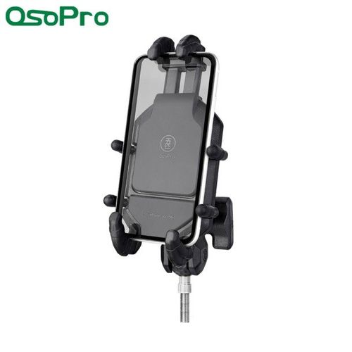 מעמד לטלפון OSOPRO OCTOPUS לכידון האופנוע – תפוח למראה מסוג 8MM