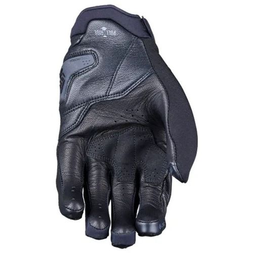 כפפות רכיבה קיץ מעור פייב שחור – FIVE STUNT EVO 2 LEATHER