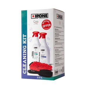 ערכה מקצועית לניקוי האופנוע איפון – IPONE CLEANING KIT
