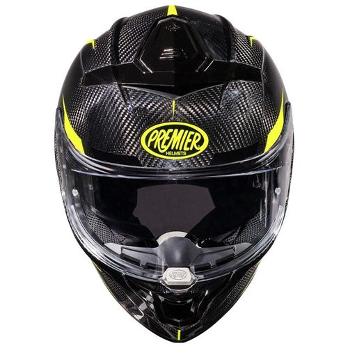 קסדה מלאה פרימייר קרבון מבריק/ צהוב – PREMIER DEVIL CARBON ST Y