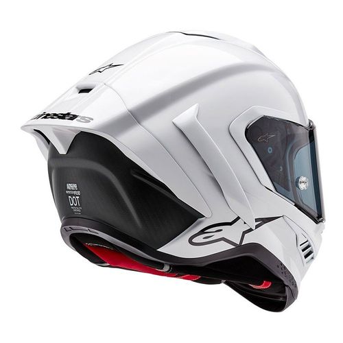 קסדה מלאה ספורטיבית אלפינסטארס לבן מבריק – ALPINESTARS SUPERTECH R10 GLOSS WHITE