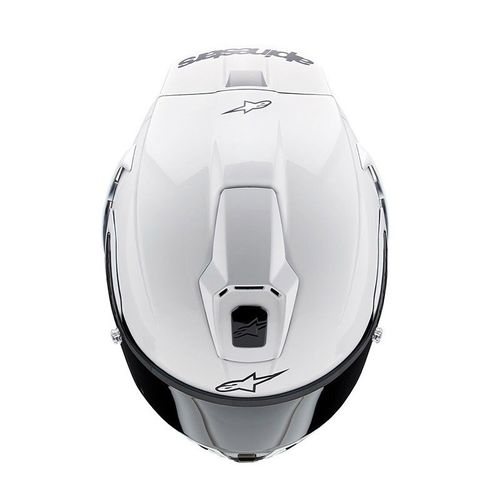 קסדה מלאה ספורטיבית אלפינסטארס לבן מבריק – ALPINESTARS SUPERTECH R10 GLOSS WHITE