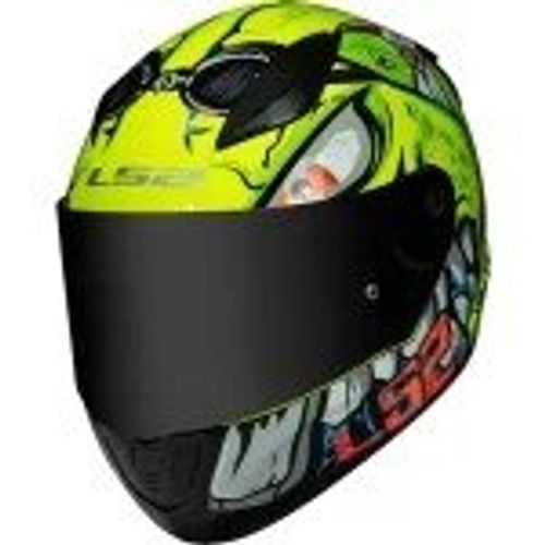 קסדה מלאה אל אס 2 רפיד ירוק חול מט – LS2 FF353 RAPID II BADASS YELLOW