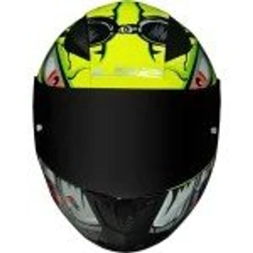 קסדה מלאה אל אס 2 רפיד ירוק חול מט – LS2 FF353 RAPID II BADASS YELLOW