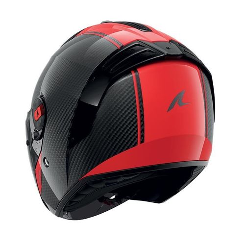 קסדת 3/4 שארק קרבון/ אדום – SHARK RS JET CARBON SKIN