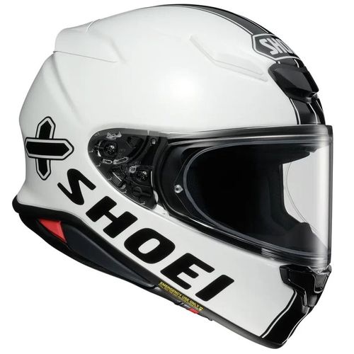 קסדה מלאה שואי אן אקס אר 2 לבן/ שחור – SHOEI NXR II IDEOGRAPH TC-6