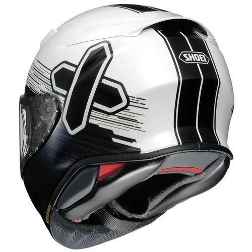קסדה מלאה שואי אן אקס אר 2 לבן/ שחור – SHOEI NXR II IDEOGRAPH TC-6
