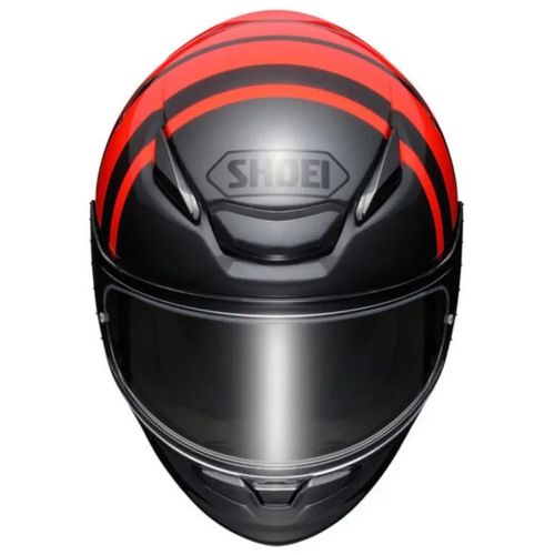 קסדה מלאה שואי אן אקס אר 2 אפור/ אדום – SHOEI NXR II MM93 COLLECTION TRACK TC-1