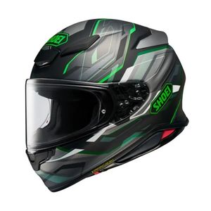 קסדה מלאה שואי אן אקס אר 2 שחור/אפור/ ירוק – SHOEI NXR II CAPRICCIO TC-4