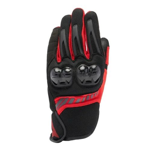 כפפות רכיבה קיץ דיינז שחור/ אדום – DAINESE MIG 3 AIR TEX