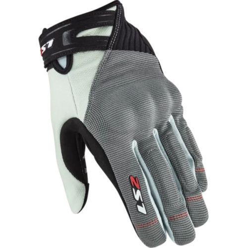 כפפות רכיבה קיץ נשים אל אס 2 אפור – LS2 DART 2 LADY GLOVES GREY PEARL