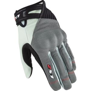 כפפות רכיבה קיץ נשים אל אס 2 אפור – LS2 DART 2 LADY GLOVES GREY PEARL