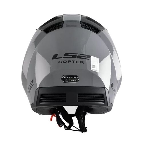 קסדת 3/4 אל אס 2 קופטר 2 אפור בטון – LS2 OF600 COPTER II NARDO GREY