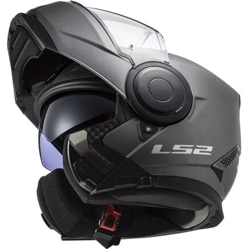 קסדה נפתחת אל אס 2 סקופ טיטניום מט – LS2 FF902 SCOPE SOLID MATT TITANIUM
