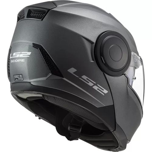 קסדה נפתחת אל אס 2 סקופ טיטניום מט – LS2 FF902 SCOPE SOLID MATT TITANIUM