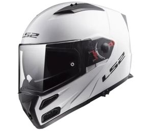 קסדה נפתחת אל אס 2 מטרו לבן מבריק – LS2 FF324 METRO SINGLE MONO GLOSS WHITE