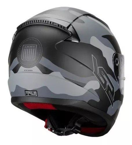 קסדה מלאה אל אס 2 רפיד צבאי שחור/אפור מט – LS2 FF353 RAPID ARMY MATT GREY BLACK