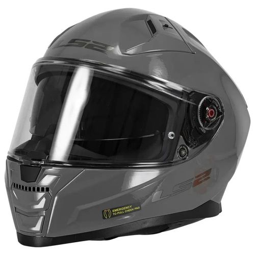 קסדה מלאה אל אס 2 וקטור וו אפור בטון – LS2 FF811 VECTOR II SOLID NARDO GREY