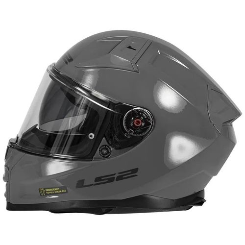 קסדה מלאה אל אס 2 וקטור וו אפור בטון – LS2 FF811 VECTOR II SOLID NARDO GREY