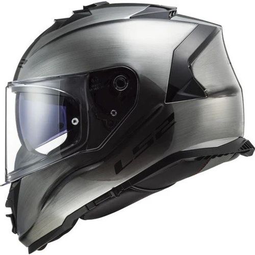 קסדה מלאה אל אס 2 סטורם II טיטניום מט – LS2 FF800 STORM II SOLID MATT TITANIUM