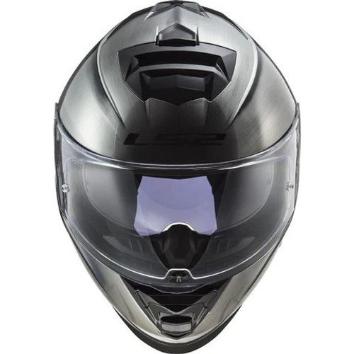 קסדה מלאה אל אס 2 סטורם II טיטניום מט – LS2 FF800 STORM II SOLID MATT TITANIUM