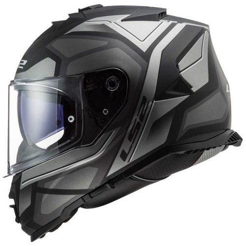 קסדה מלאה אל אס 2 סטורם שחור/ אפור – LS2 FF800 STORM II FIST BLACK GREY