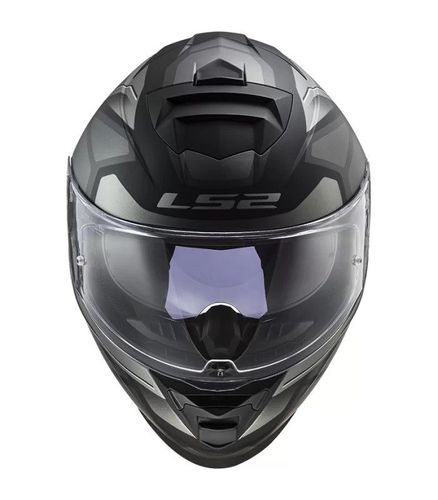 קסדה מלאה אל אס 2 סטורם שחור/ אפור – LS2 FF800 STORM II FIST BLACK GREY