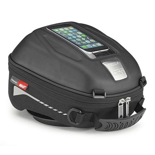 תיק מיכל בנפח 4 ליטר ג'י וי שחור – GIVI TANKLOCK 4L TANG BAG