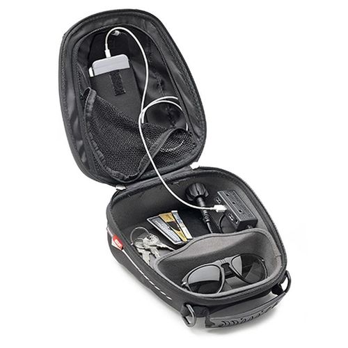 תיק מיכל בנפח 4 ליטר ג'י וי שחור – GIVI TANKLOCK 4L TANG BAG