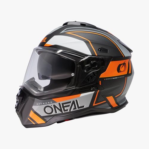 קסדת אדוונצ'ר/ כביש אוניל שחור/ כתום – ONEAL D-SRS SQUARE BLACK ORANGE