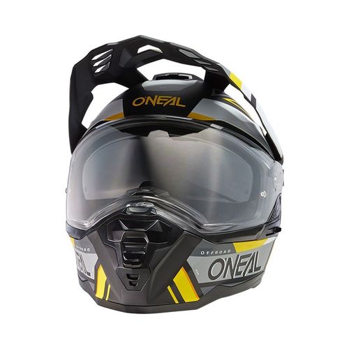 קסדת אדוונצ'ר/ כביש אוניל שחור/ צהוב – ONEAL D-SRS SQUARE BLACK/ YELLOW