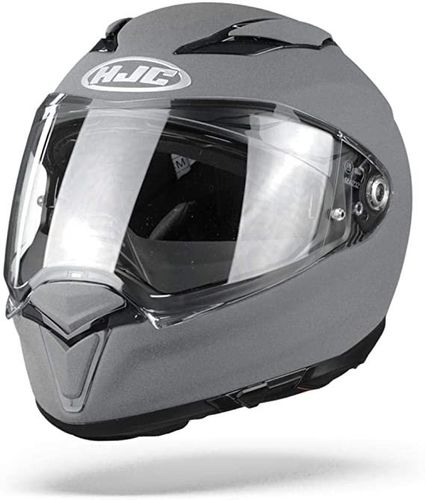 קסדה מלאה אייג' ג'י סי אפור בטון מט – HJC F70 STONE GREY