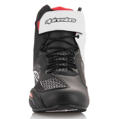 נעלי רכיבה אלפינסטארס שחור/ לבן/ אדום – ALPINESTARS FASTER 3