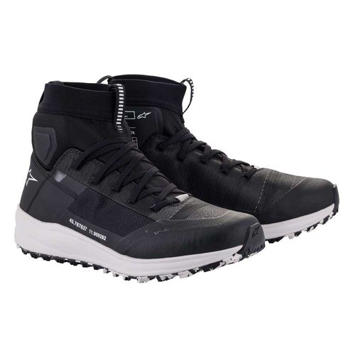 נעלי רכיבה אלפינסטארס שחור/ לבן – ALPINESTARS SPEEDFORCE