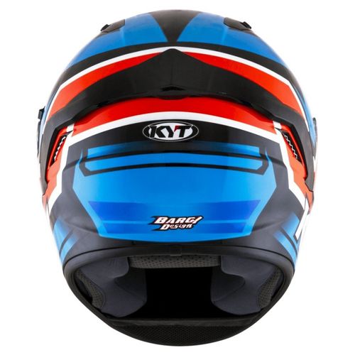 קסדה מלאה קיי ווי טי כחול/ אדום/ לבן – KYT NF-R ARTWORK RED/ BLUE