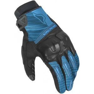 כפפות רכיבה קיץ מקנה שחור/ כחול – MACNA GLOVE ATTILA RTX