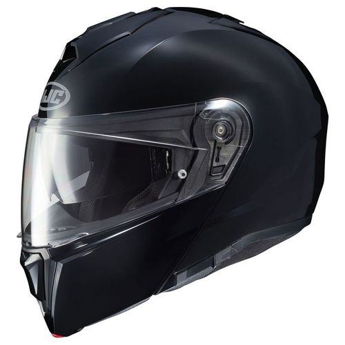 קסדה נפתחת אייג' ג'יי סי שחור מבריק – HJC I90 METAL BLACK