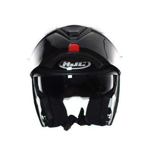 קסדה נפתחת אייג' ג'יי סי שחור מבריק – HJC I90 METAL BLACK