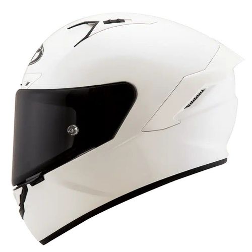 קסדה מלאה קיי ווי טי לבן מבריק – KYT NX-RACE PLAIN WHITE